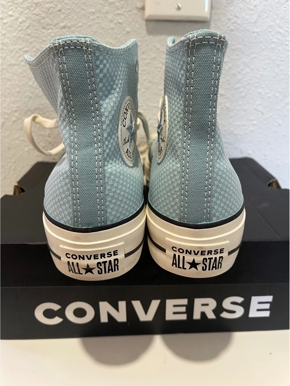 Converse Chuck Taylor All Star High Top Sneakers in Light Te
